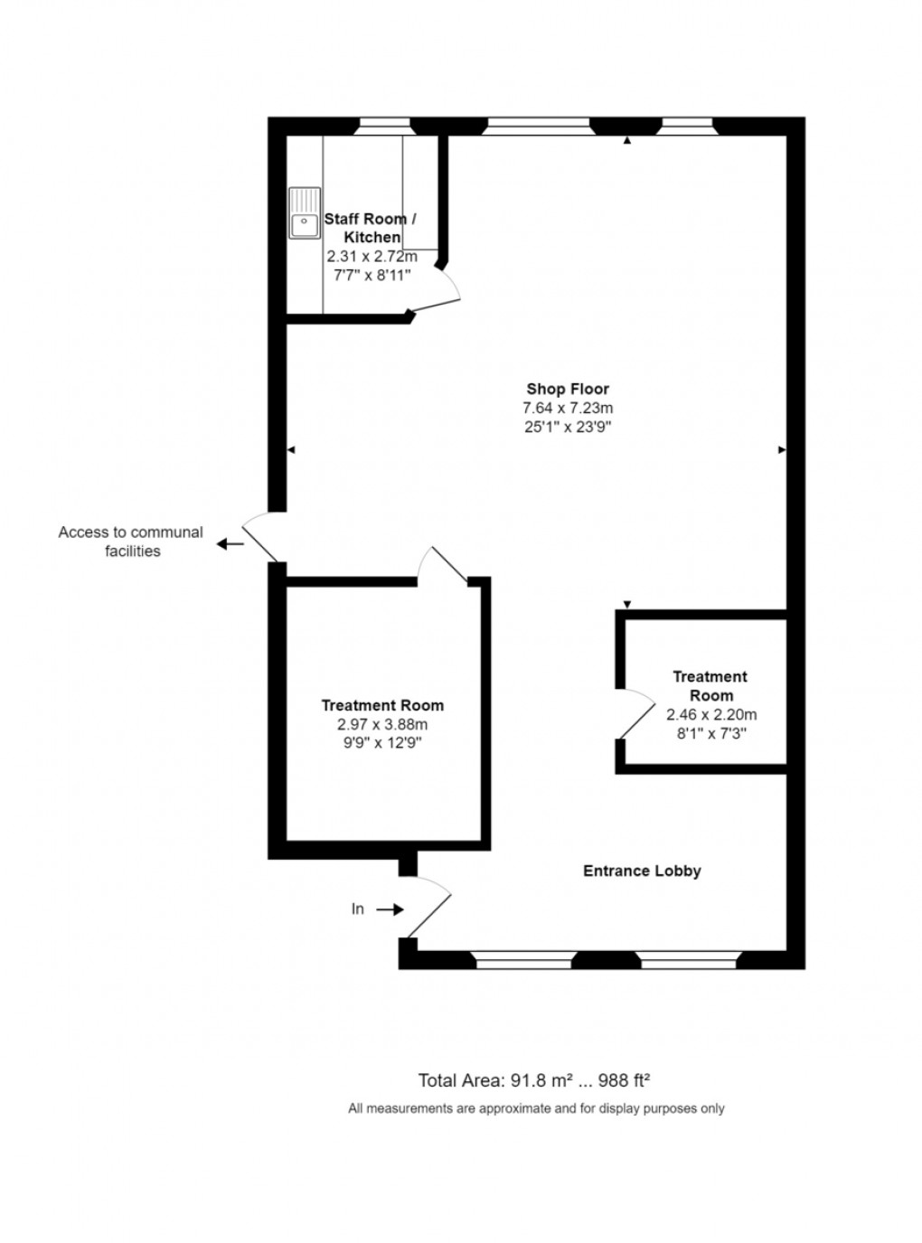 Floorplan for High Street, Sherston