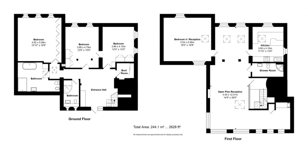Floorplan for Market Cross, Malmesbury