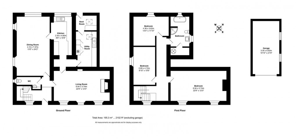 Floorplan for The Street, Grittleton