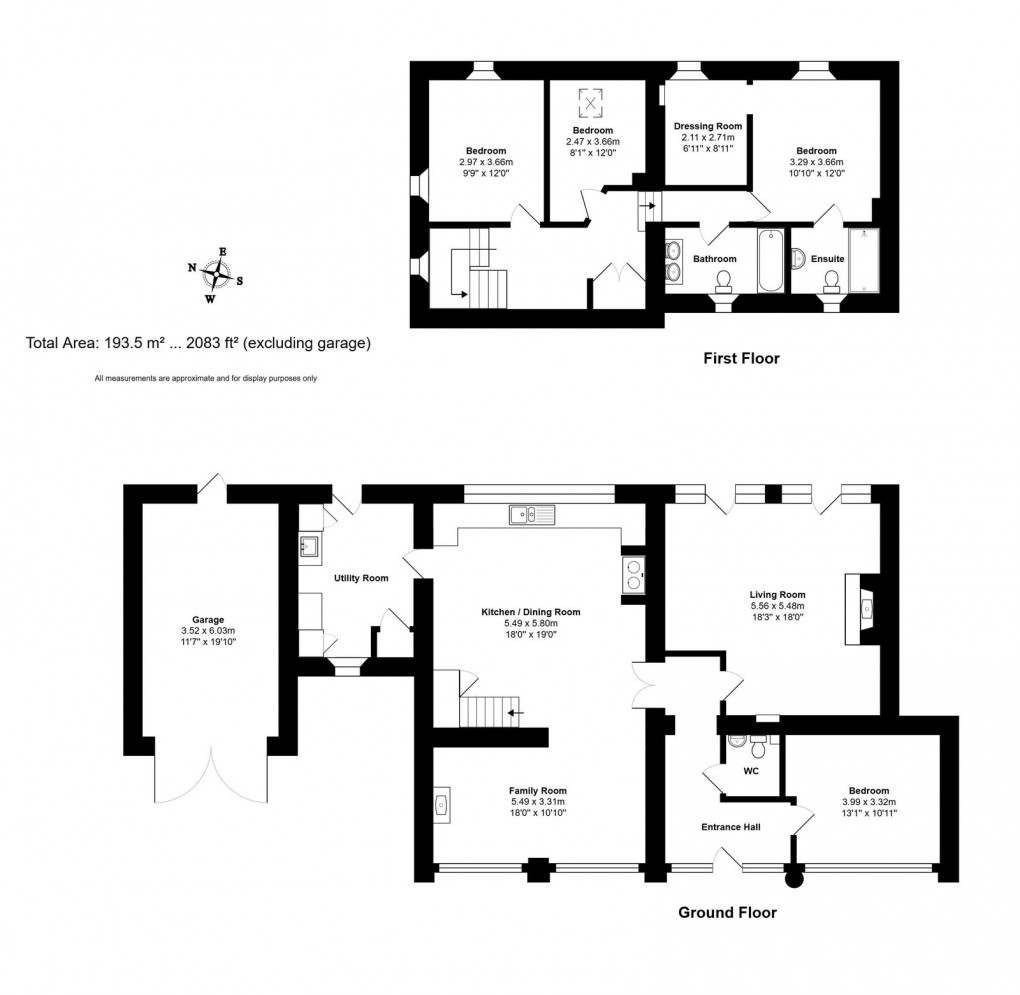 Floorplan for East Foscote, near Grittleton