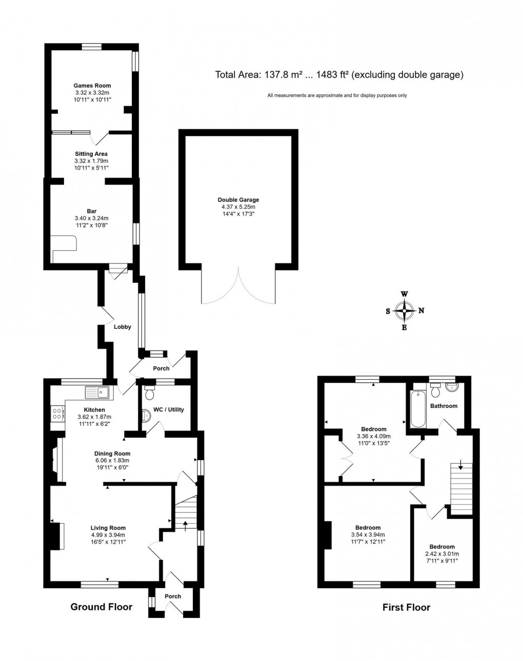 Floorplan for Knockdown Road, Sherston