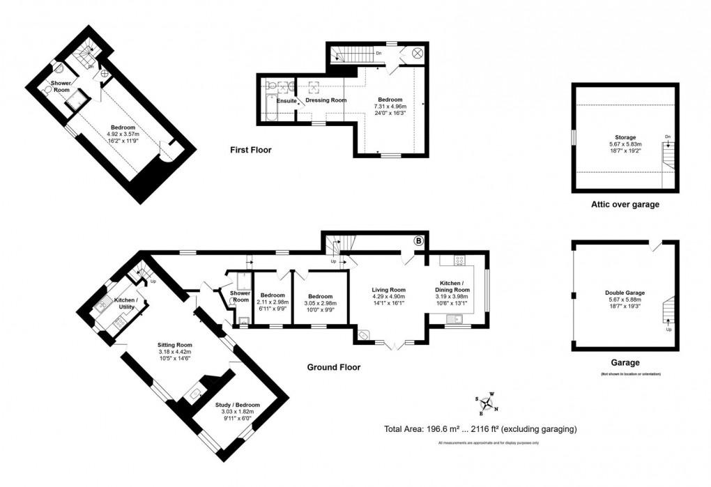 Floorplan for Sutton Road, Kington Langley