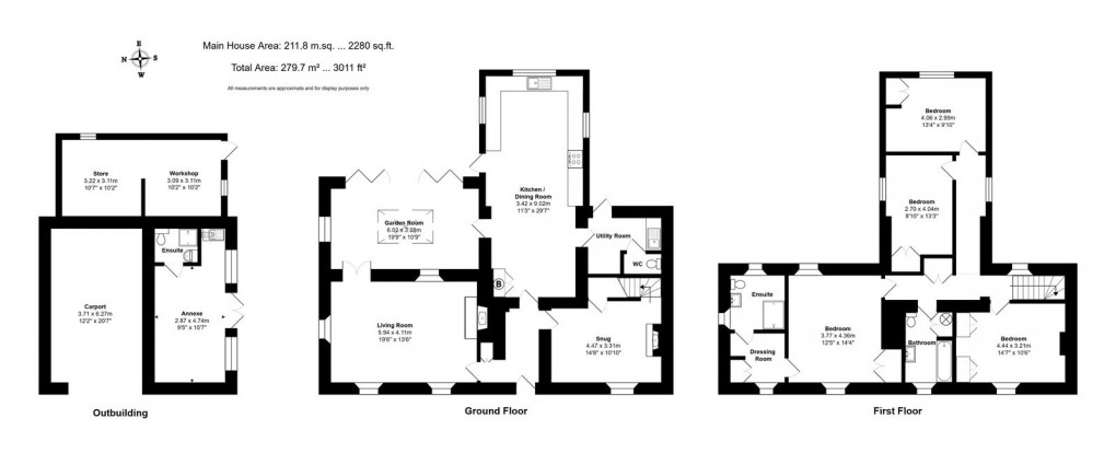 Floorplan for Brook End