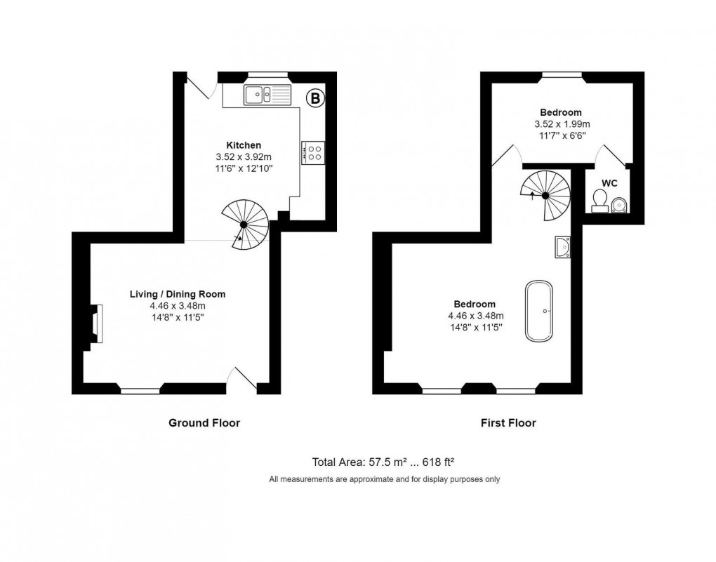 Floorplan for London Road, Tetbury