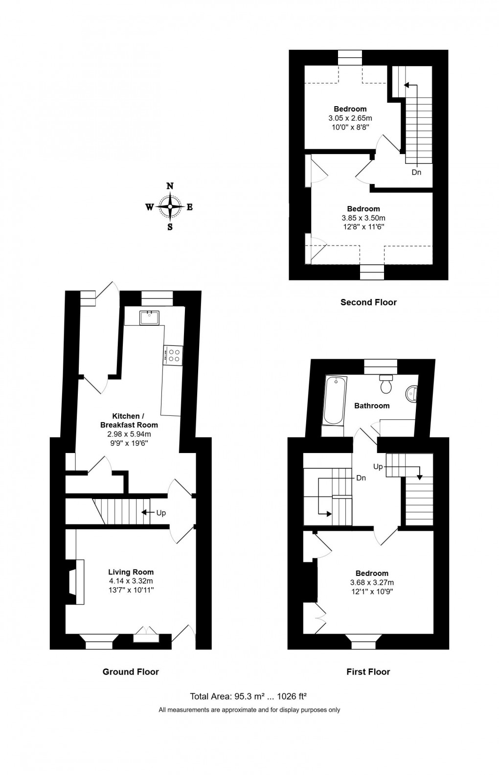 Floorplan for Bristol Street, Malmesbury
