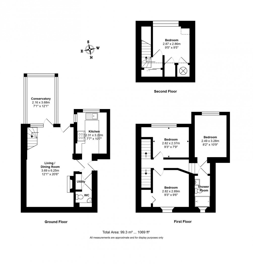 Floorplan for West Street, Tetbury
