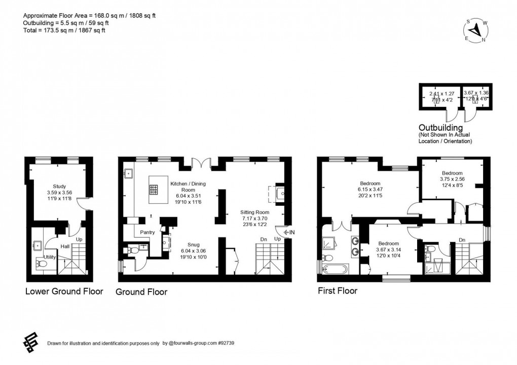 Floorplan for West Street, Tetbury