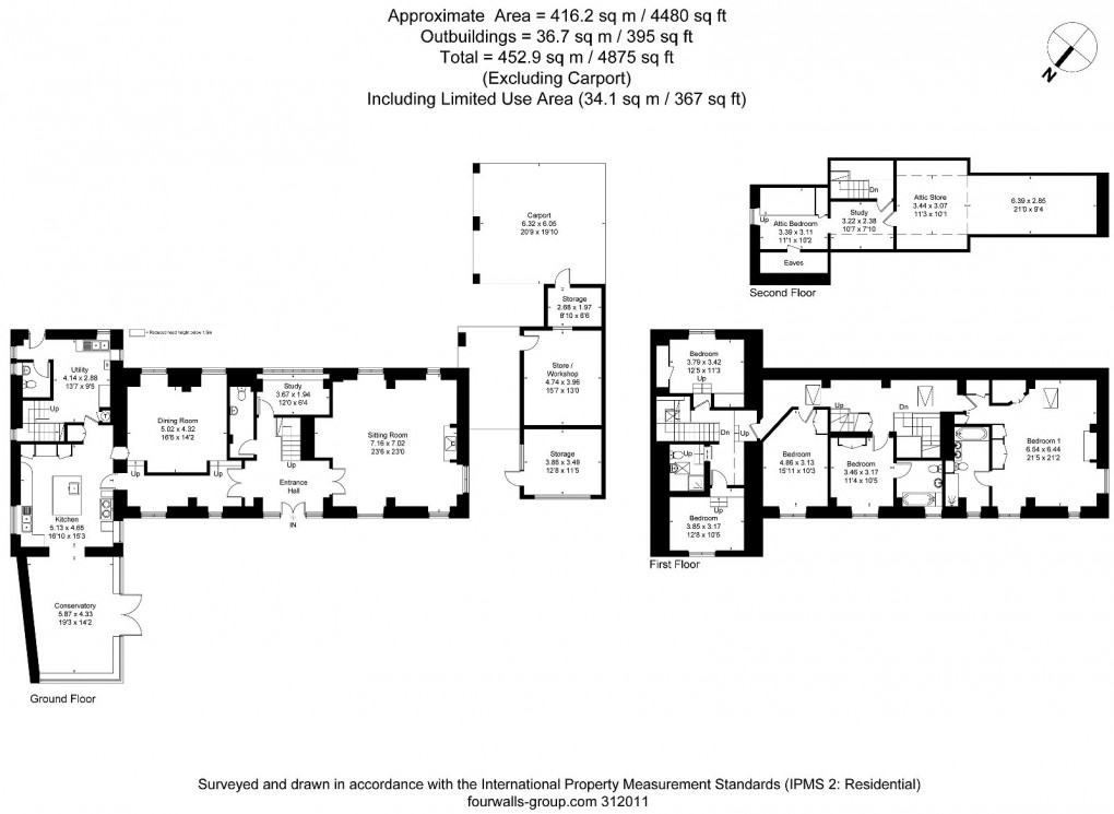 Floorplan for Foxley