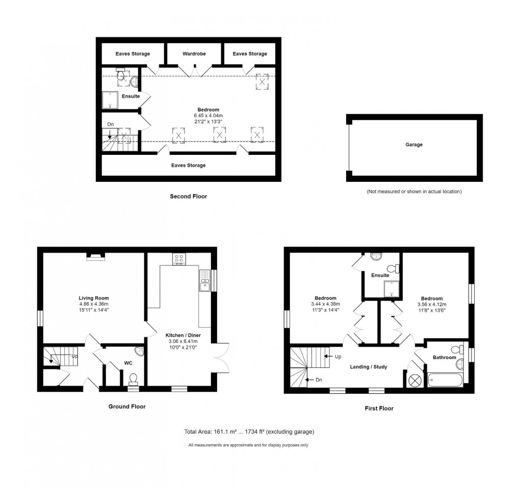 Floorplan for Strongs Close, Sherston