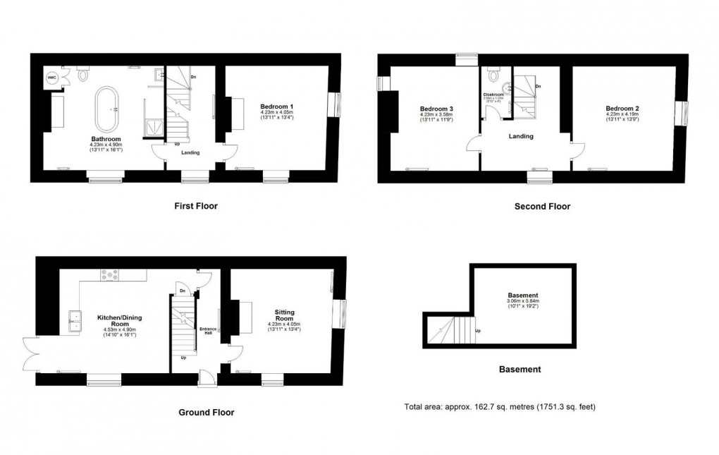 Floorplan for Oxford Street, Malmesbury