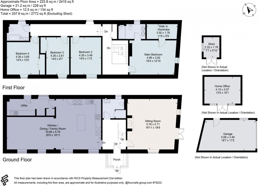 Floorplan for Lowden Hill, Chippenham