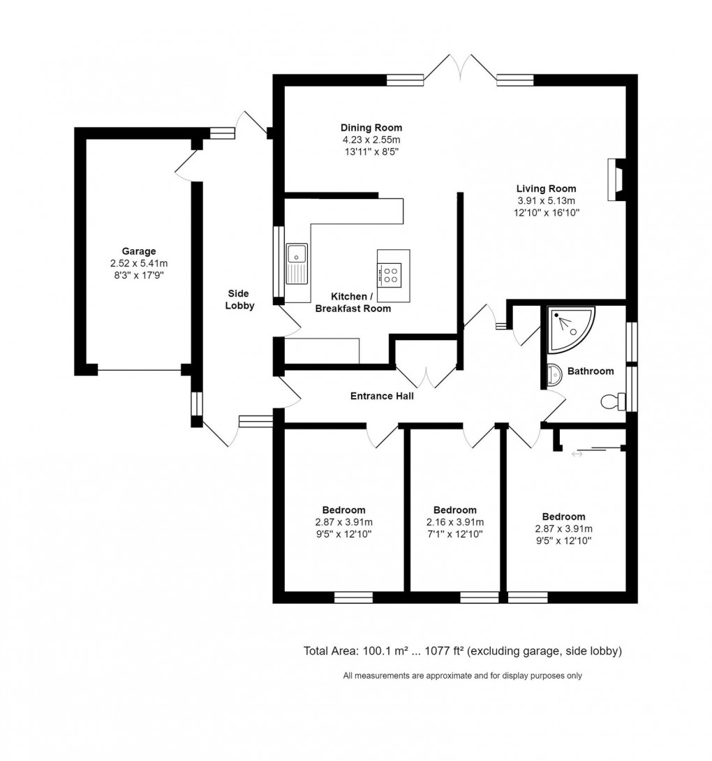 Floorplan for Vale Leaze, Little Somerford
