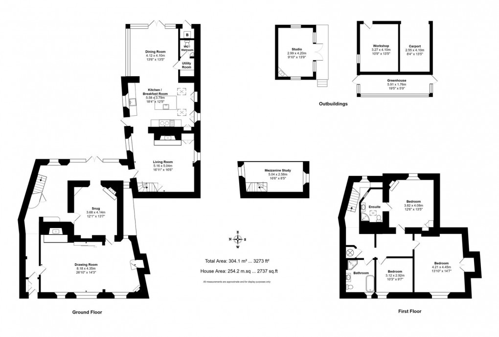 Floorplan for Castle Combe