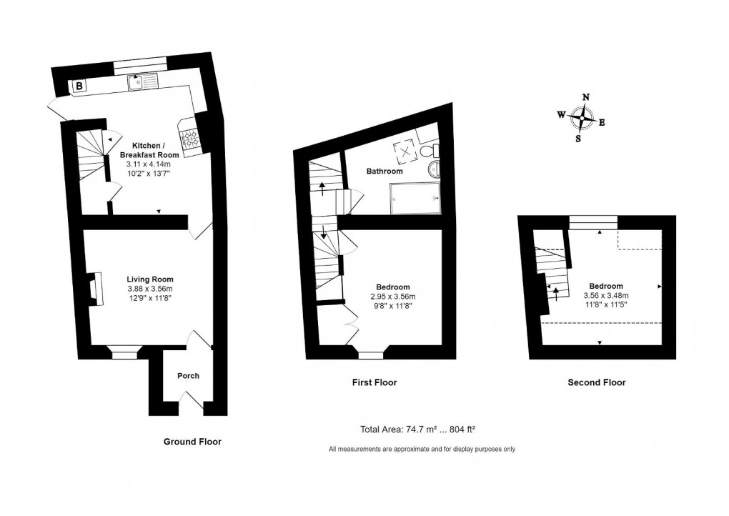 Floorplan for Gastons Lane, Sherston